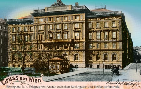 k.k. Telegrafenamt B&ouml;rseplatz
