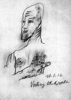 Kokoschka Selbstportr&auml;t